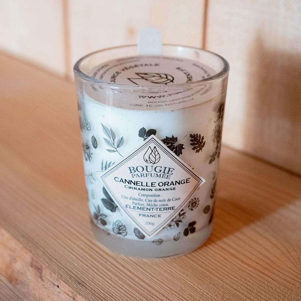 BOUGIE CANNELLE ORANGE 200G