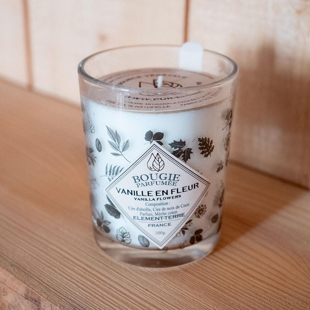 BOUGIE VANILLE EN FLEURS 200G